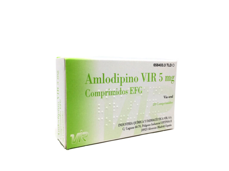 AMLODIPINO VIR 5 mg: prospecto, efectos e indicaciones – Comprimidos EFG