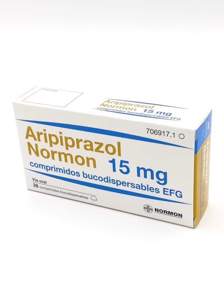 Aripiprazol 15 mg: Prospecto, Normon, Comprimidos EFG y más