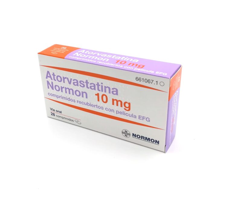 Atorvastatina precio con receta: prospecto, dosis y más | Normon 10 mg comprimidos recubiertos EFG