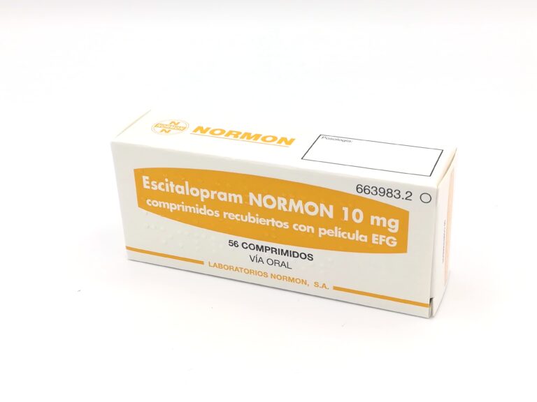 Cipralex 10 mg: prospecto y formato de comprimidos recubiertos con película