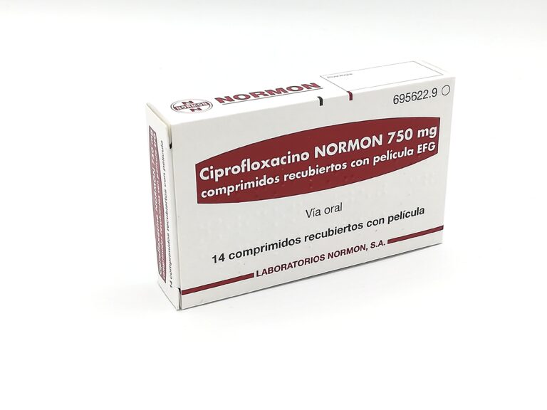 Ciprofloxacino 750 Dosis: Ficha técnica y usos de Ciprofloxacino 750 mg comprimidos recubiertos con película EFG