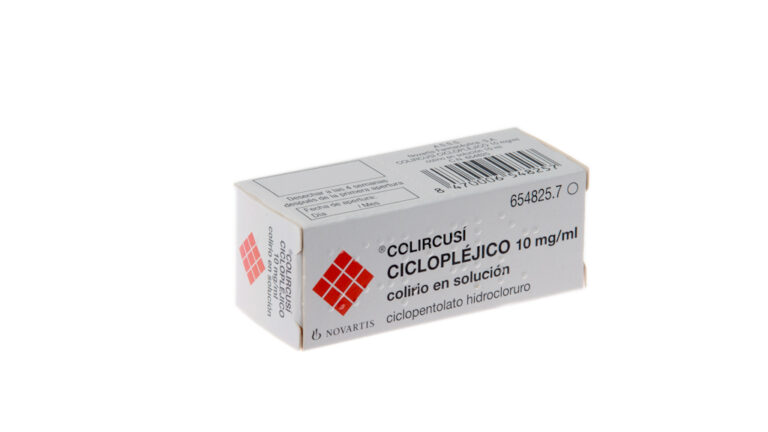 Colirofta Ciclopléjico: Solución oftálmica para el dolor