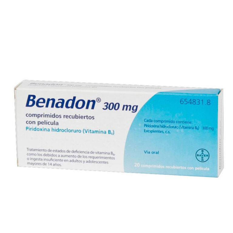 Descubre los beneficios del Benadon 300 mg – Comprimidos recubiertos con película