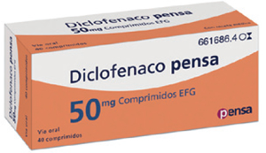 Diclofenaco Pensa 50 mg: Ficha técnica, dosificación, efectos y usos