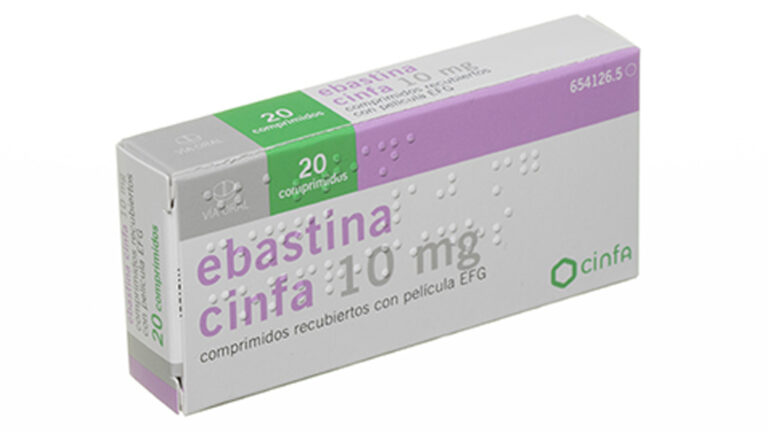 Ebastina Cinfa 20 mg: Ficha Técnica y Comprimidos Recubiertos EFG