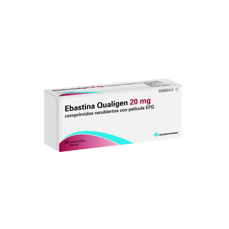 Ebastina precio sin receta: Prospecto y dosificación de Ebastina Qualigen 20mg