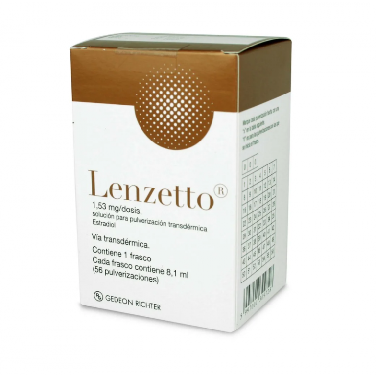 Ficha técnica Lenzetto: Solución transdérmica con 1,53 mg/dosis de ácido p-aminobenzoico en spray