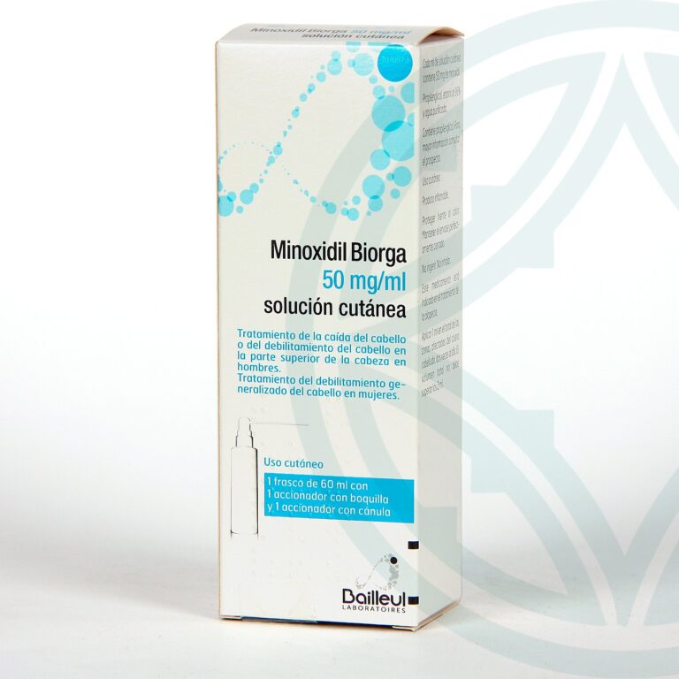 Ficha Técnica: Minoxidil Biorga 50 mg/ml – Solución Cutánea