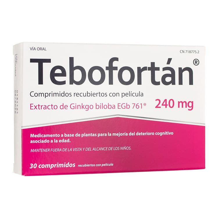 Ficha Técnica Tebofortán 240 MG – Comprimidos Recubiertos con Película | Seguridad Social