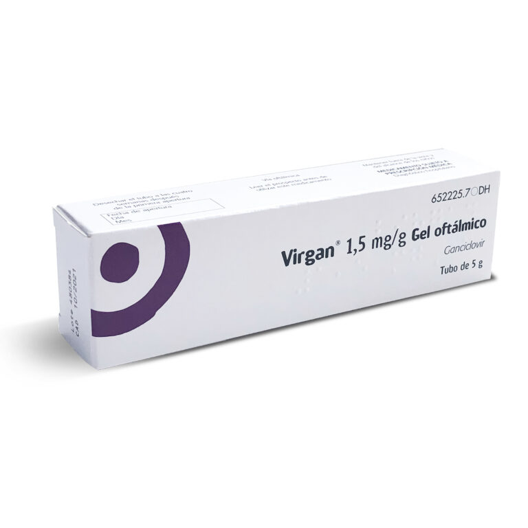 Ficha Técnica: Virgan 1,5mg/g Gel Oftálmico – Indicaciones y Uso