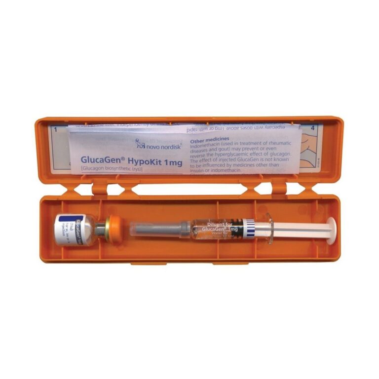 Glucagón precio sin receta: Prospecto Glucagen Hypokit 1mg