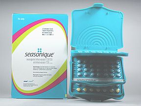 Marcas de pastillas anticonceptivas de 28 días: Prospecto y información de Seasonique