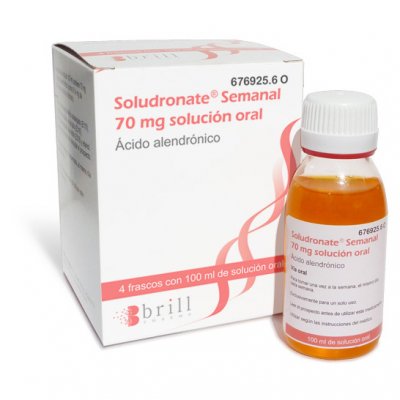 Opiniones sobre Soludronate Semanal 70 mg: Ficha técnica y solución oral