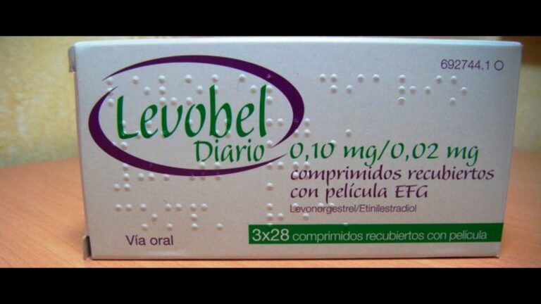 Pastilla anticonceptiva Levobel Diario: Ficha técnica, dosificación y características