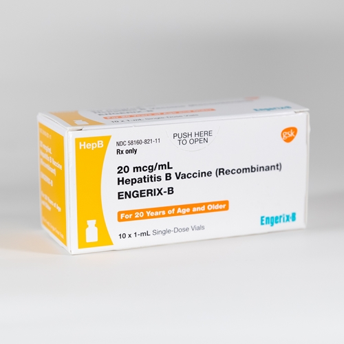 Pauta de vacunación contra la Hepatitis B en adultos: Prospecto y dosis de ENGRIX-B 20 microgramos/1 ml