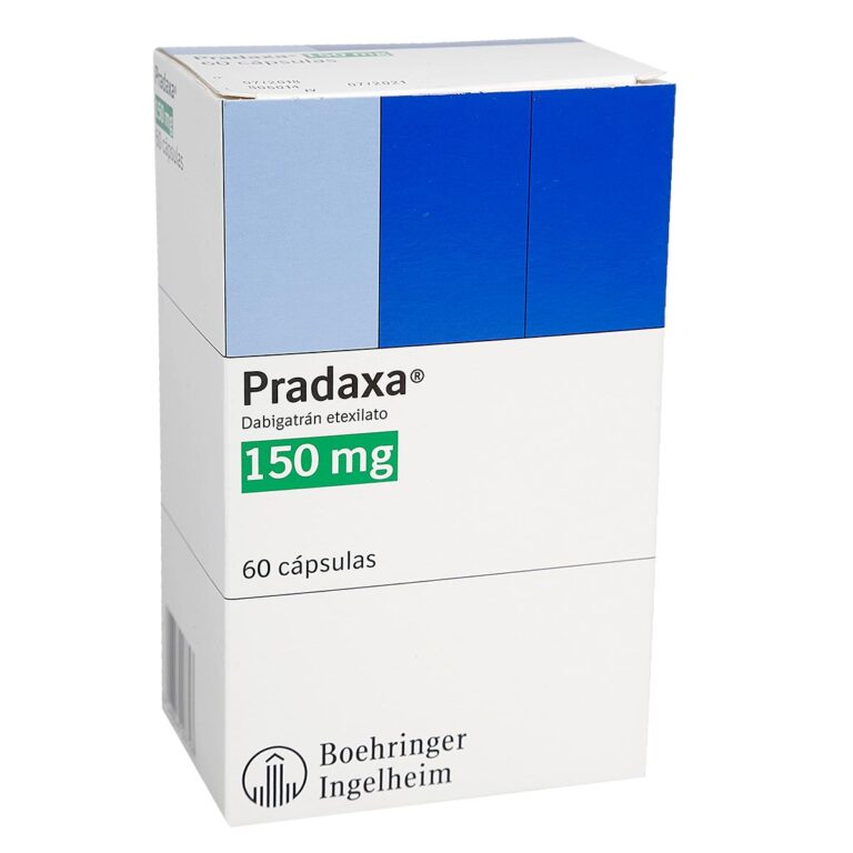 Pradaxa Seguridad Social: Prospecto de Pradaxa 150 mg, Cápsulas duras