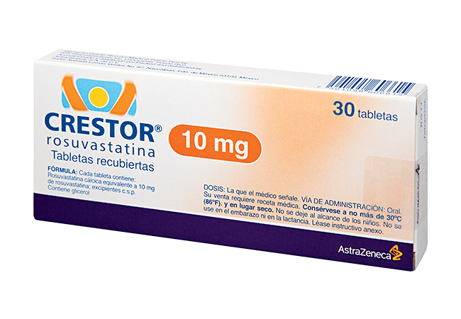 Precio del Crestor 10 mg: Conoce el prospecto de los comprimidos recubiertos con película