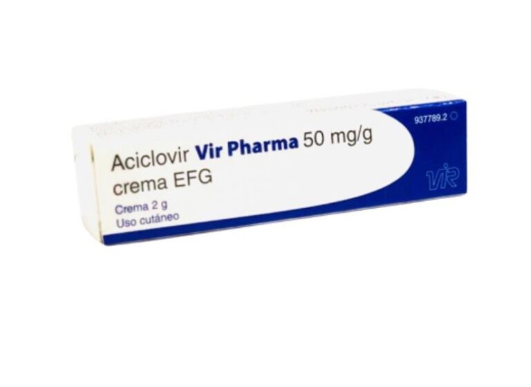 Prospecto Aciclovir VIR Pharma 50 mg/g crema EFG – Top Farma Alcorcón