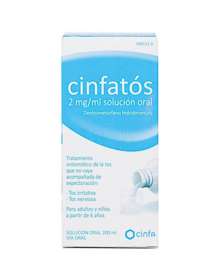 PROSPECTO CINFATOS 2 mg/ml SOLUCION ORAL – Alivia la tos seca con Cinfatos