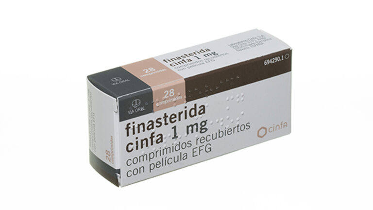 Prospecto Finasterida Cinfa 1 mg: Información sobre comprimidos recubiertos con película EFG