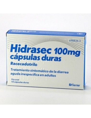 Prospecto Hidrasec 100 mg – Información, indicaciones y contraindicaciones