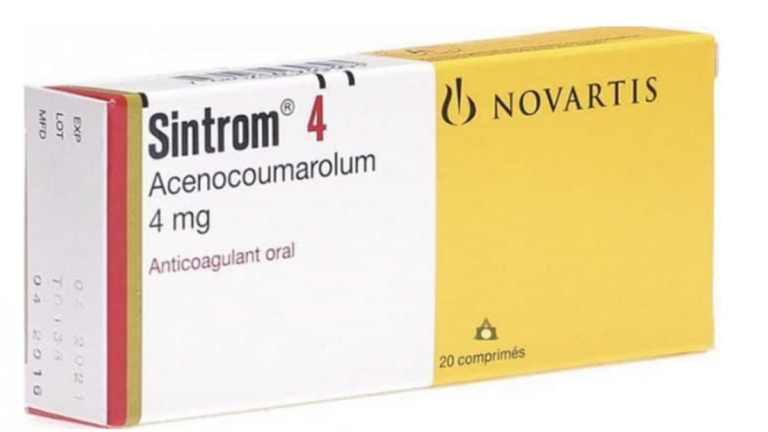 PROSPECTO SINTROM 4 mg: Tratamiento para el Sintrom Alto en 8 Comprimidos