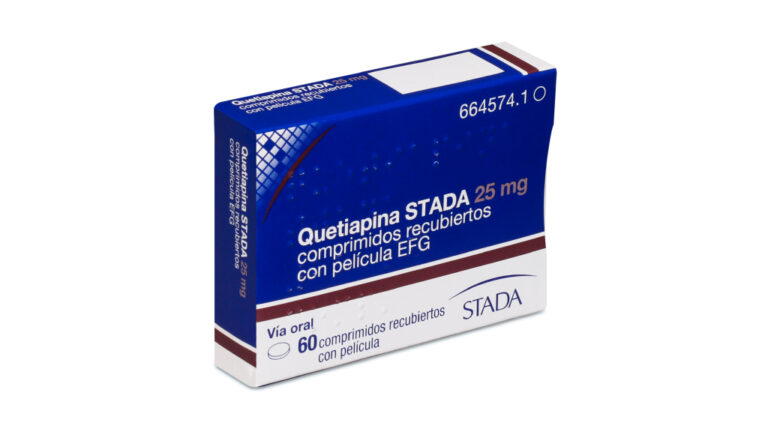 Quetiapina Stada 25 mg: Ficha técnica, comprimidos recubiertos con película EFG