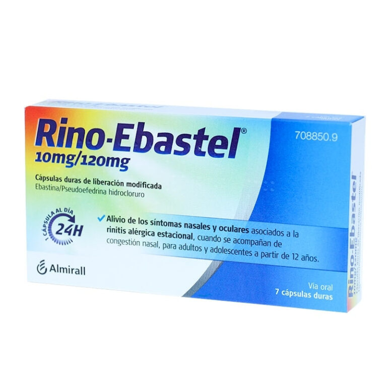 Rino-Ebastel: Usos y beneficios de las cápsulas de liberación modificada de 10 mg/120 mg