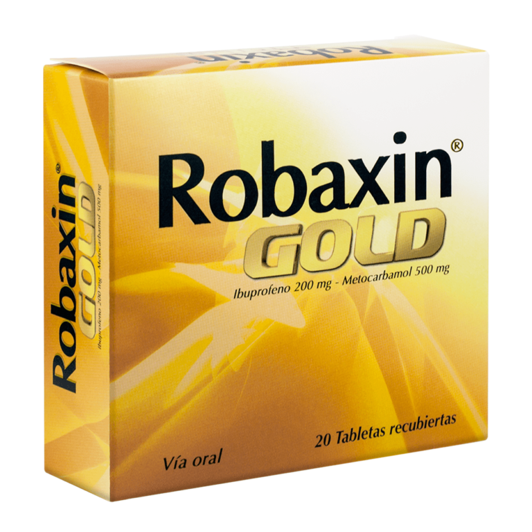 Robaxin 500 mg: Precio, Ficha Técnica y Comprimidos