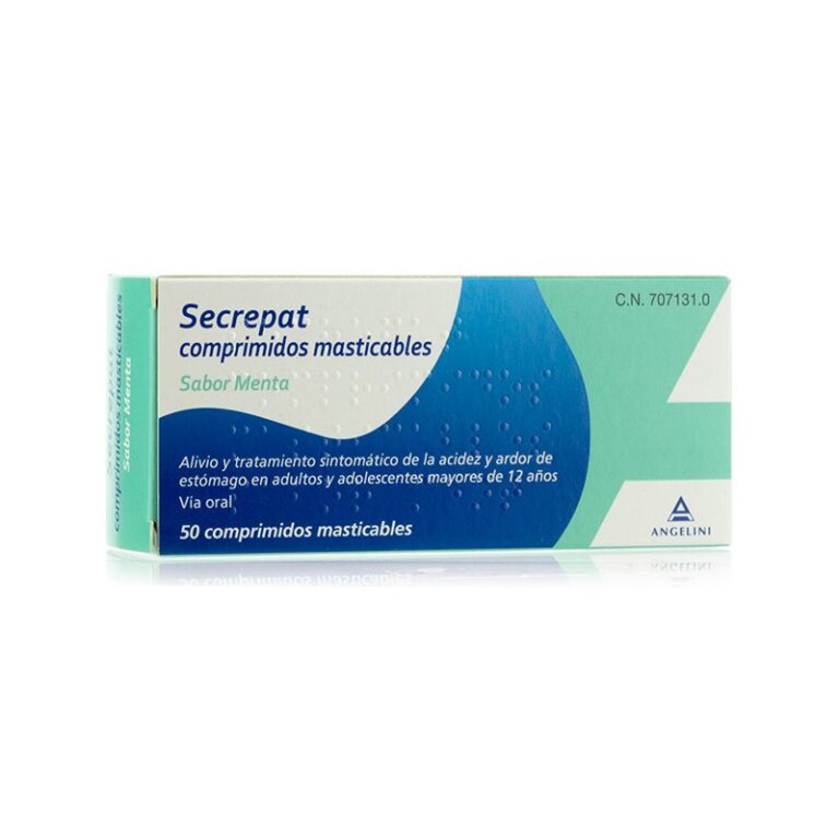 Secrepat Comprimidos Masticables Sabor Menta: ¿Para qué sirve? – Prospecto y beneficios