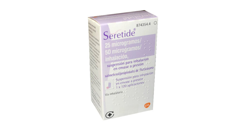 Seretide 25/50: Efectos secundarios y prospecto de inhalación