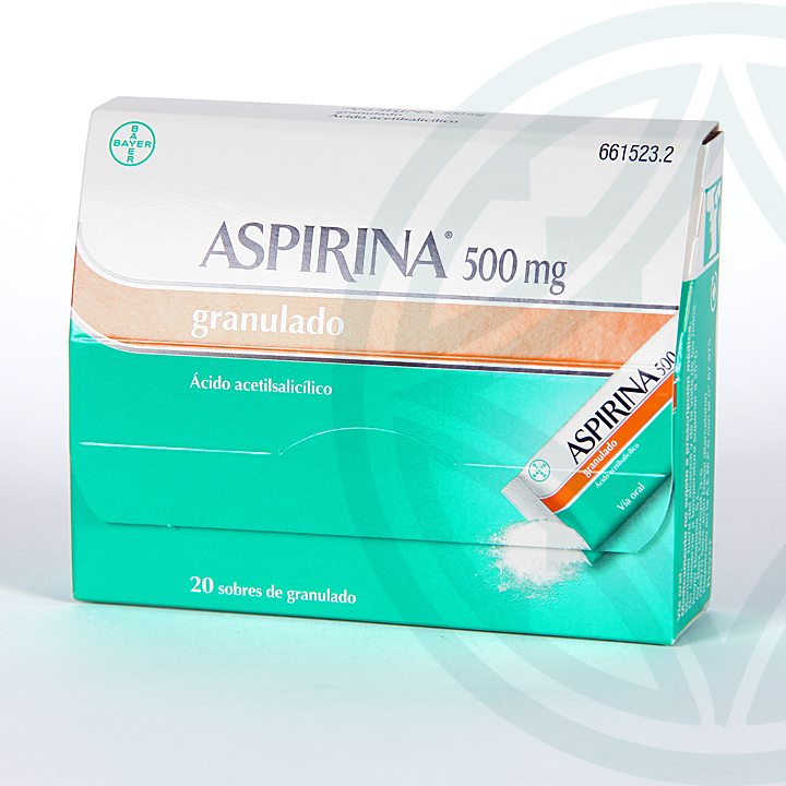 Sindrome de Reye y Aspirina 500mg Granulado: Ficha Técnica y Beneficios