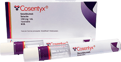 Tratamiento natural para espondilitis anquilosante: Ficha técnica y dosis de Cosentyx solución inyectable