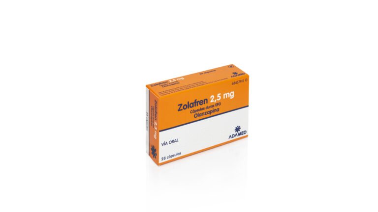 Zolafren 2,5 mg: Prospecto, indicaciones y dosificación de las cápsulas duras EFG
