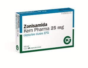 Zonisamida Ficha Técnica: Todo sobre Zonegran 25 mg Cápsulas Duras